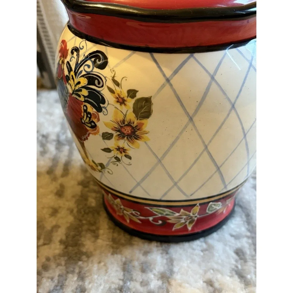 Julie Ueland Chanticleer Rooster Canister 9
